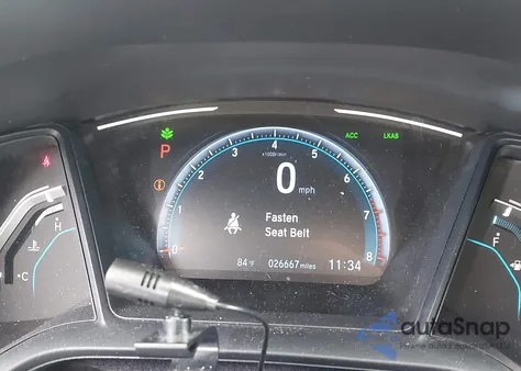 2020 Honda Civic Lx из США, поврежденный, VIN 2HGFC2F60LH550941